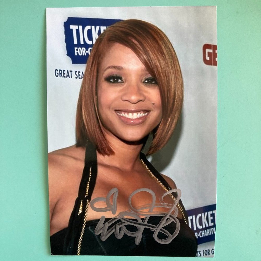 Tamyra Gray Signed 4”X6” Photo / TV American Idol First Season / Broadway Rent